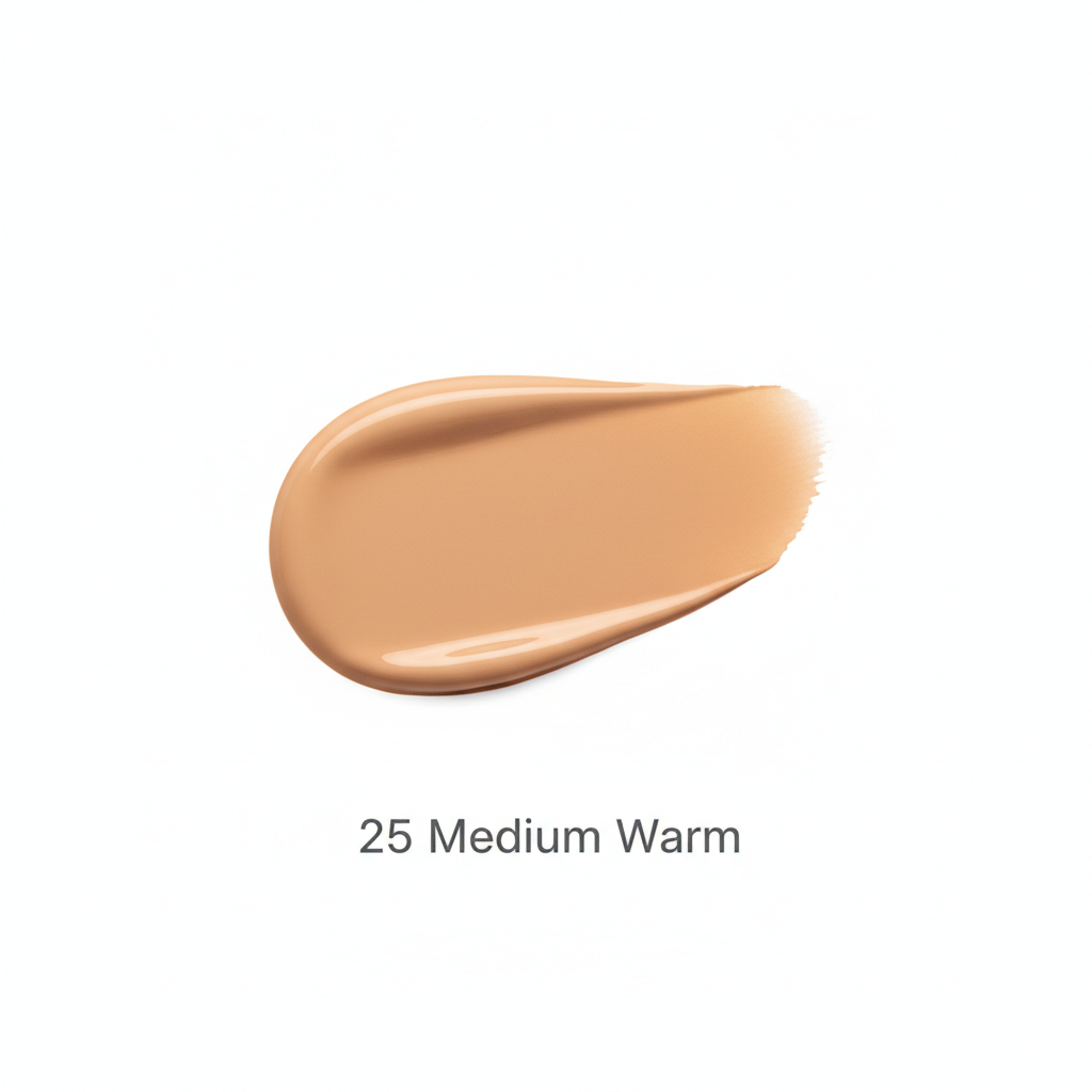 25 Medium Warm Swatch
